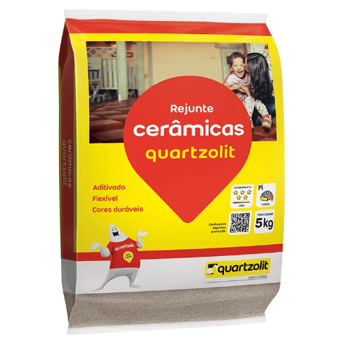 Rejunte Cerâmico Branco de 5 Kg Quartzolit